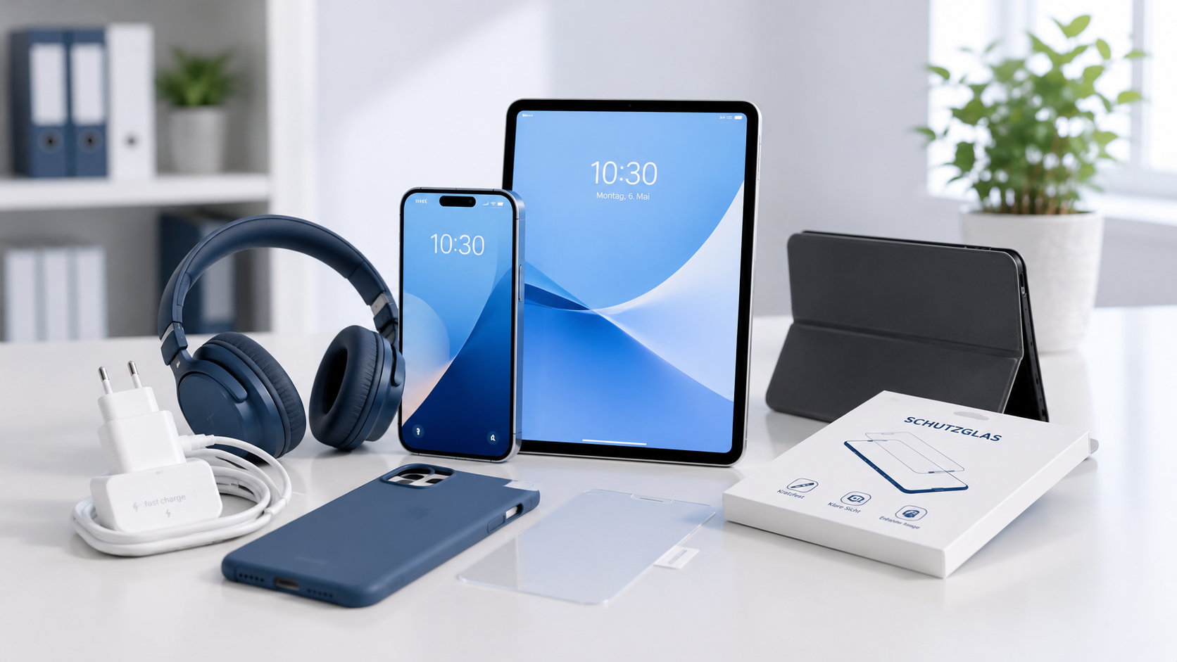 Smartphone und Tablet